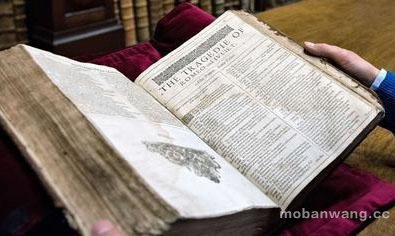 出版界的圣杯:莎翁《第一对开本》拍卖187万英镑